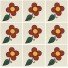 Mexican Talavera Tile Flowers 16
